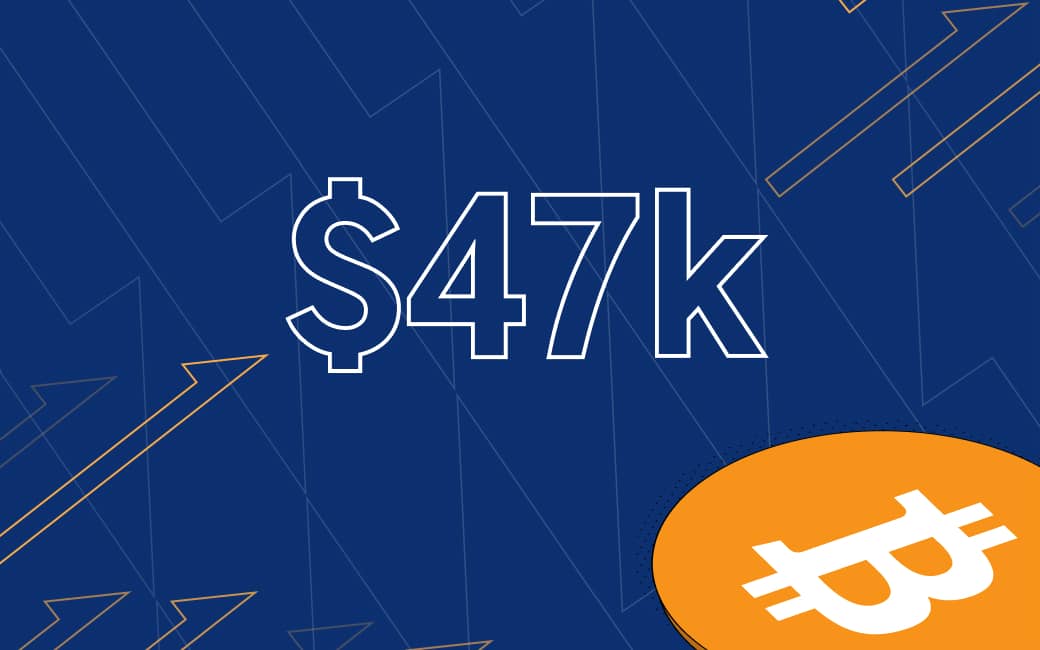 Bitcoin Trades Sideways Over the Weekend, Floats Near $47,500